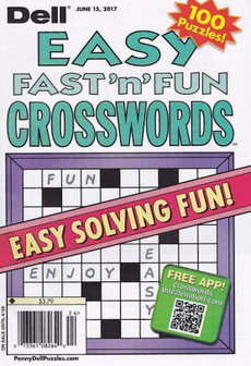 Easy Fast &#039;n Fun Crossword Puzzles Magazine