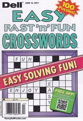 Easy Fast 'n Fun Crossword Puzzles Magazine