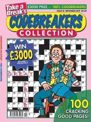 Take a Break&#039;s Codebreakers Collection Magazine