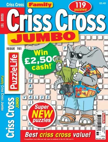 Family Criss Cross Jumbo Magazine