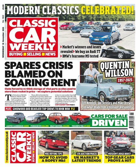 Classic Car Weekly Magazine