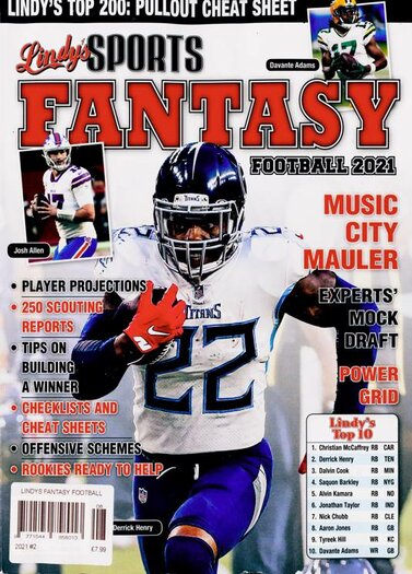 Lindy's Sports Fantasy Football Magazine Subscription - American Magazines