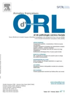 Annales d'otolaryngologie et de chirurgie cervico faciale (French)