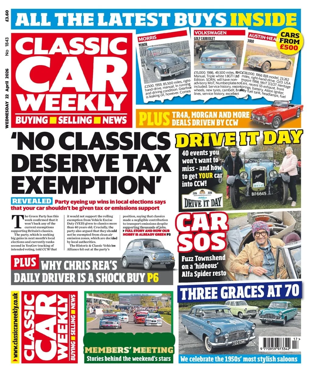 Classic Car Weekly Magazine