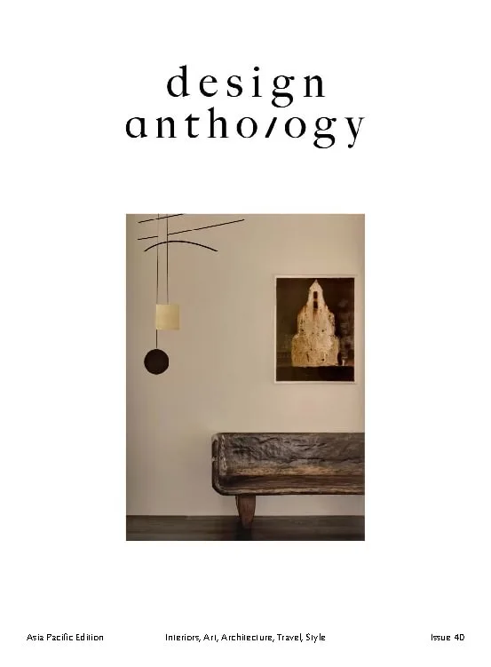 Design Anthology Magazine (English)