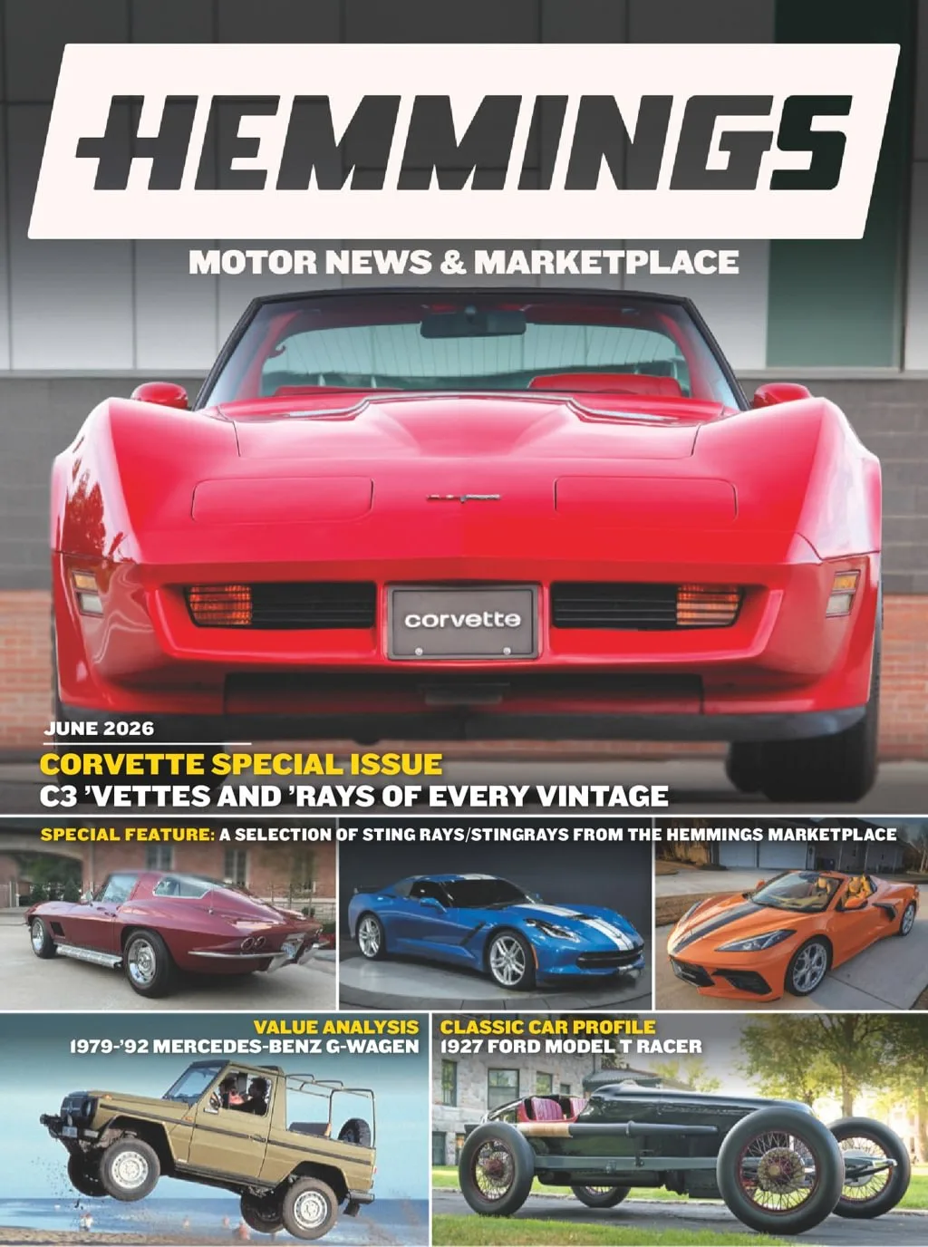 Hemmings Motor News Magazine