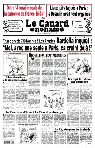 Le Canard Enchaine (French)