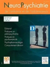 Neuropsychiatrie de l'enfance et de l'adolescence (French) 1